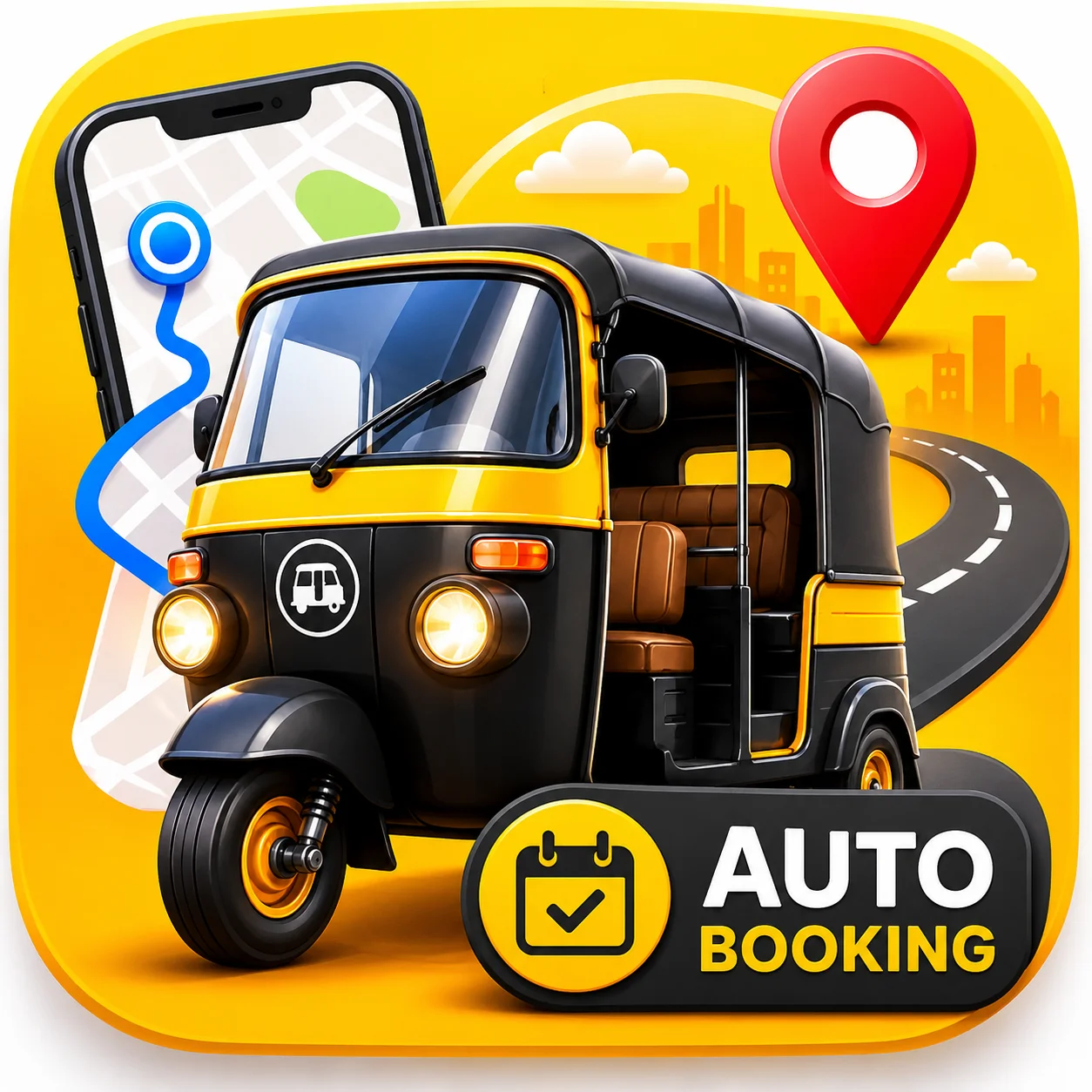 Auto Rickshaw Booking