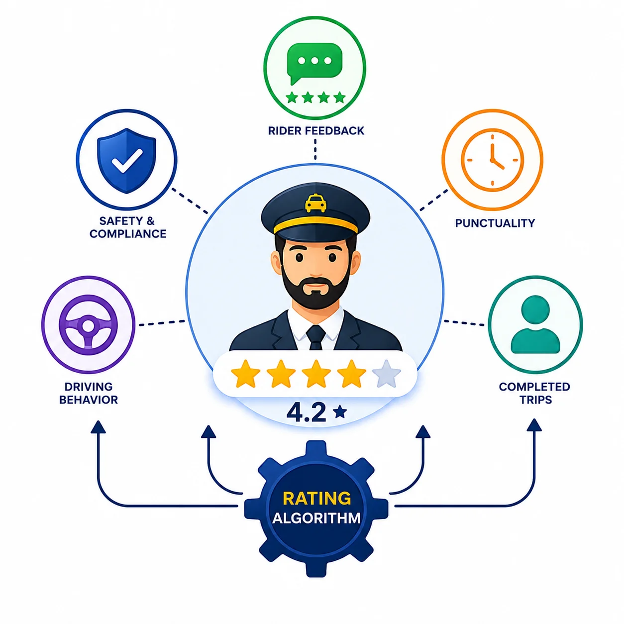 Driver Rating Algorithm