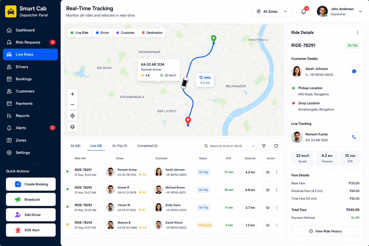 Real-Time Tracking
